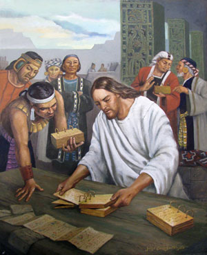 Jesucristo revisa las planchas by Jorge Cocco