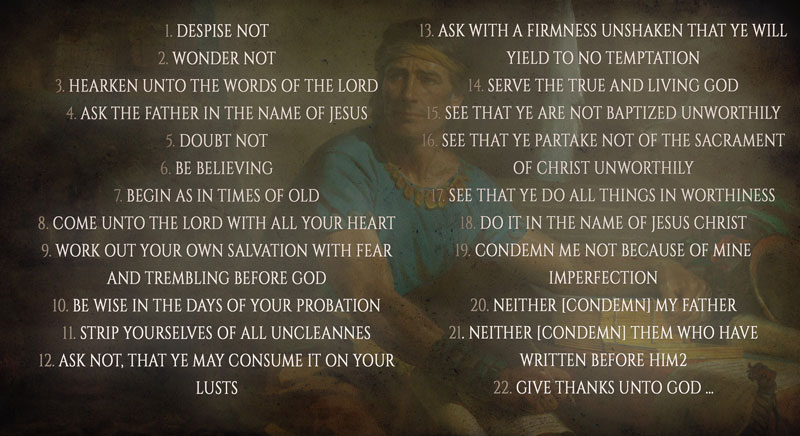 22 Commands by Book of Mormon Central