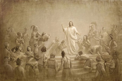 Jesus Christ in the Americas by Joseph Brickey