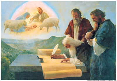 The Prophet Isaiah Foretells Christ's Birth by Harry Anderson.