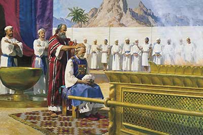 Alma taught about the importance of the high priest. Moses Calls Aaron to the Ministry by Harry Anderson.