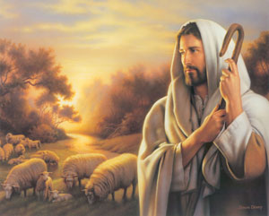 The Lord is my Shepherd by Simon Dewey