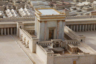 Model of Herod's Temple.