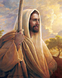 Painting of Christ by Greg Olson