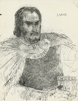 Study of Laban by Arnold Friberg