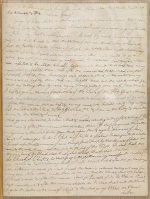 Original manuscript from the Articles of the Church of Christ via josephsmithpapers.org