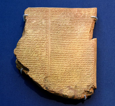 Chiasmus can be found in many texts from the ancient Near East, the Bible, and Book of Mormon, and even modern literature. Image of the Flood Tablet of the epic of Gilgamesh. Image via Ancient History Encyclopedia.