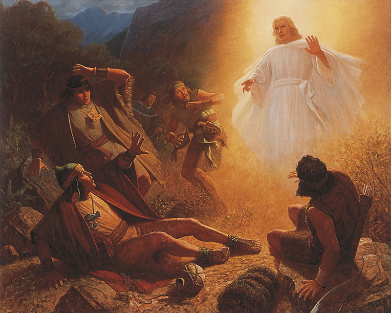 Conversion of Alma the Younger by Gary L. Kapp. Image via LDS Media Library.