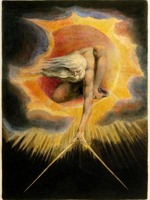 The Ancient of Days by William Blake. Image via Wikimedia Commons