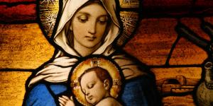 The Virgin Mary and the Christ Child. Image via Adobe Stock