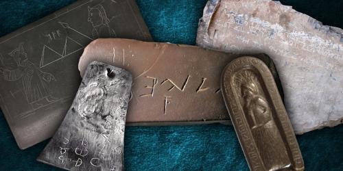 Composite Image of Forged Artifacts by Book of Mormon Central