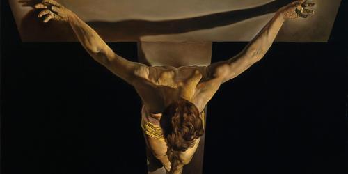 Christ of Saint John on the Cross by Salvador Dali.